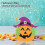Halloween Candy Bag Lightweight Non-woven Pumpkin Pattern Witch Hat for Trick-or-Treating 3