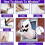 Halloween Inflatable Ghost for Window Decor with LED Red Lights, Battery Operated 3