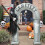 LED Halloween Inflatable Arch 170x240cm Multicolor Polyester Yard Decoration with US/UK/EU/AU Plug 4