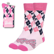 Barbie Ladies Socks - Size 36-43 (3.5-9 UK)