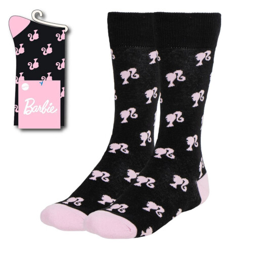 Barbie Barbie Ladies Socks - Size 36-43 (3.5-9 UK)