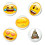 Emoji Emoji Bouncy Balls - 6 Pack 2