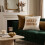 Homescapes Festive Cushion Embroidered Holiday Greeting 5
