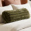 Homescapes Ribbed Bolster Cushion, 40 x 15 cm 2
