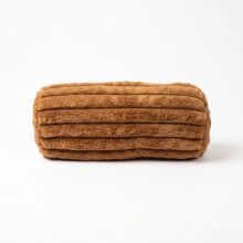 Ribbed Bolster Cushion, 40 x 15 cm