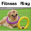Interactive Dog Pull Ring – Durable Tug Toy for Retrievers (Large 29cm) 3