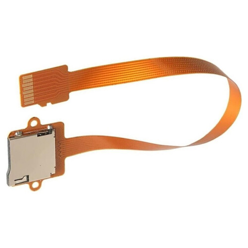 For Micro- Memory Card Kit Extension Cable Soft Ribbon Flat for Micro-/ TF Card FPC Cable Extender 15cm 1