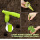 (1+1+10pcs) Fluorescent Green Seeder with 5 Adjustable Settings - Gardening Tool Set with Soil Punch 4