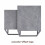 Set of 2 Concrete Effect Nesting Coffee Tables 3