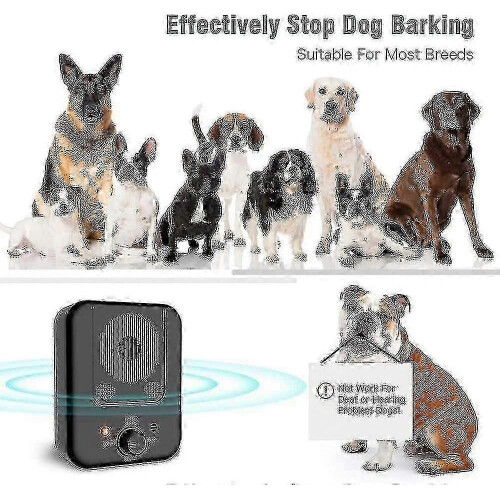 Adjustable Ultrasonic Anti-Bark Device for Dog Training 2