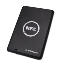 2X Lettore di Schede RFID IC Duplicatore Copiatrice RFID Lettore di Card NFC Scrittore Programmatore Crittografato Un 13,56 MHz