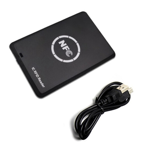 2X IC RFID Card Reader RFID Copier Duplicator NFC  Card Reader Writer 13.56MHz Encrypted Programmer 2