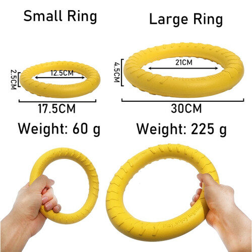 Interactive Dog Pull Ring – Tug Toy for Labradors (Two Sizes Available) 1