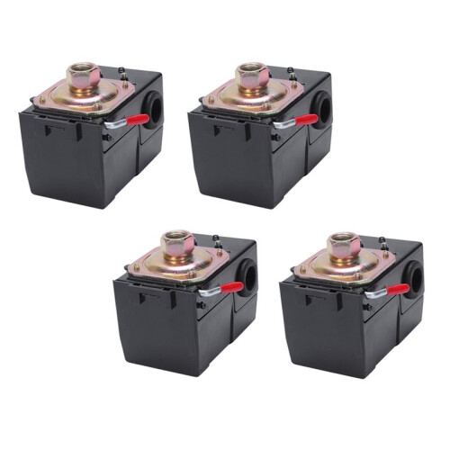 4Pcs Air Compressor  Universal Pressure  95-125 Psi for Air Compressor Pump Control Valve