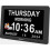 Large Display Digital Alarm Clock for Seniors, Plug-in with Date and 4 Display Modes 1