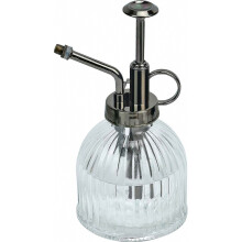Pulverizador de riego retro, regadera de vidrio de 200 ml para plantas, regadera de vidrio para terrarios en macetas de interior, para