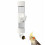 Pet Bird Water Feeder Parrot Automatic Drinking Device Cage Suspended, White 1