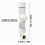 Pet Bird Water Feeder Parrot Automatic Drinking Device Cage Suspended, White 2