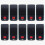 10 Pcs Garage Door Remote Control 433.92MHz Rolling Code, 4 Button, Compatible with BFT MITTO COOL C2/C4 Mitto2/4 1