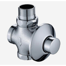 Valvola di scarico per WC a incasso compatibile con sistema Aquaflush e con funzione di chiusura automatica.