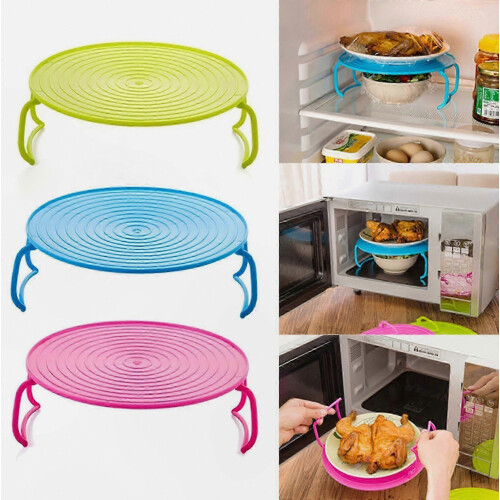 Plaque de cuisson micro-ondes à 2 niveaux empilable pour un chauffage efficace 1