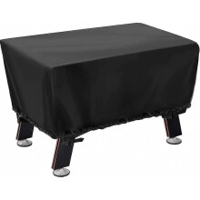 Foosball Table Cover - Table Football Cover Waterproof for Foosball Table Adults, Dustproof Soccer Table Cover Rectangular, Black