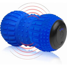 2-in-1 vibrerende pinda-massagebal met 4 massagesnelheden, diepe weefselmassage, triggerpointtherapie voor myofasciale release, spierhe