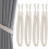 4 Pieces Curtain Tiebacks Curtain Tiebacks Drapery Tiebacks 75cm 1