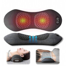 Elektrische rugmassager met warmte, vibratie en tractie voor verlichting van lage rugpijn, nieuw modeljaar 2026