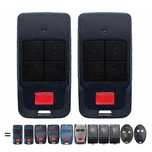 10 Pcs Garage Door Remote Control 433.92MHz Rolling Code, 4 Button, Compatible with BFT MITTO COOL C2/C4 Mitto2/4 2