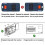 10 Pcs Garage Door Remote Control 433.92MHz Rolling Code, 4 Button, Compatible with BFT MITTO COOL C2/C4 Mitto2/4 5