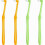 Toothbrush, Tuft Compact Toothbrush, Angle Interdental Brushes, Tufted Toothbrushes, 4 Orthodontic Toothbrushes, Small Compact Interden 1