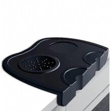 Koffiestamper, siliconenmat, antislip stamper met hoekbescherming, barista stamper voor koffie, portafilter stamper.