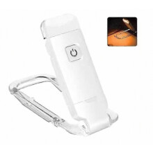Usb Rechargeable Portable Led Book Reading Light Reading Light With Eye Protection Clip