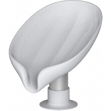 Porte-savon, porte-éponge, égouttoir à vaisselle, porte-savon en forme de feuille avec ventouse pour douche, cuisine, lavabo, salle de