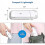 Lampe de lecture LED portable rechargeable USB avec clip de protection oculaire 4