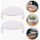 2pcs Microwave Plate Stacker Grill Rack Microwave Tray Plastic Baking Oven Tray 5