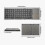 Wireless Keyboard Ultra Thin Foldable Multi System Compatible Home Office Keyboard 2
