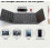 Wireless Keyboard Ultra Thin Foldable Multi System Compatible Home Office Keyboard 3