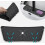 Faucet Sink Splash Guard Silicone Mat with Suction Cup, Kitchen Faucet Splash Pad(Black) 1