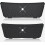 Faucet Sink Splash Guard Silicone Mat with Suction Cup, Kitchen Faucet Splash Pad(Black) 2