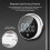 Kitchen timer LED Digital electronic timing with bracket Black 3