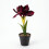 Homescapes Faux Red Amaryllis in Pot, 36 cm 1