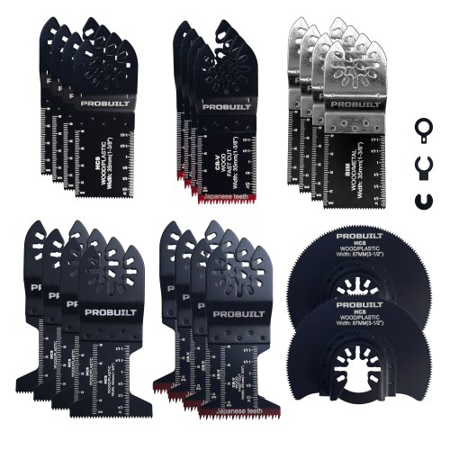 25 Piece Multitool Blade Set