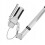 Witte bureau microfoon met kabel - Genesis - Radium 251 - USB Type-C - Gevoeligheid -40 dB 3 dB 3