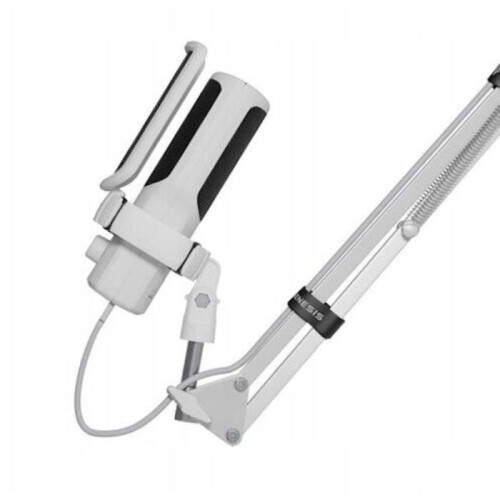 Witte bureau microfoon met kabel - Genesis - Radium 251 - USB Type-C - Gevoeligheid -40 dB 3 dB 2