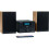 Micro-Kette - THOMSON - Bluetooth - Radio - CD - MP3 - USB - DAB - Holz und Schwarz 1