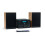 Micro-Kette - THOMSON - Bluetooth - Radio - CD - MP3 - USB - DAB - Holz und Schwarz 4