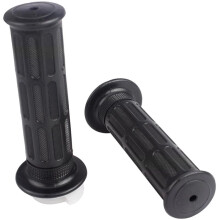 1 Paire de Poignées D'Accélérateur de 22 mm/24 mm (7/8") pour Cyclomoteur Chinois GY6 50cc 60cc, Poignées de Guidon Antidérapantes en Caoutchouc