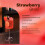 MONIN Strawberry Syrup 1L Vegan 4